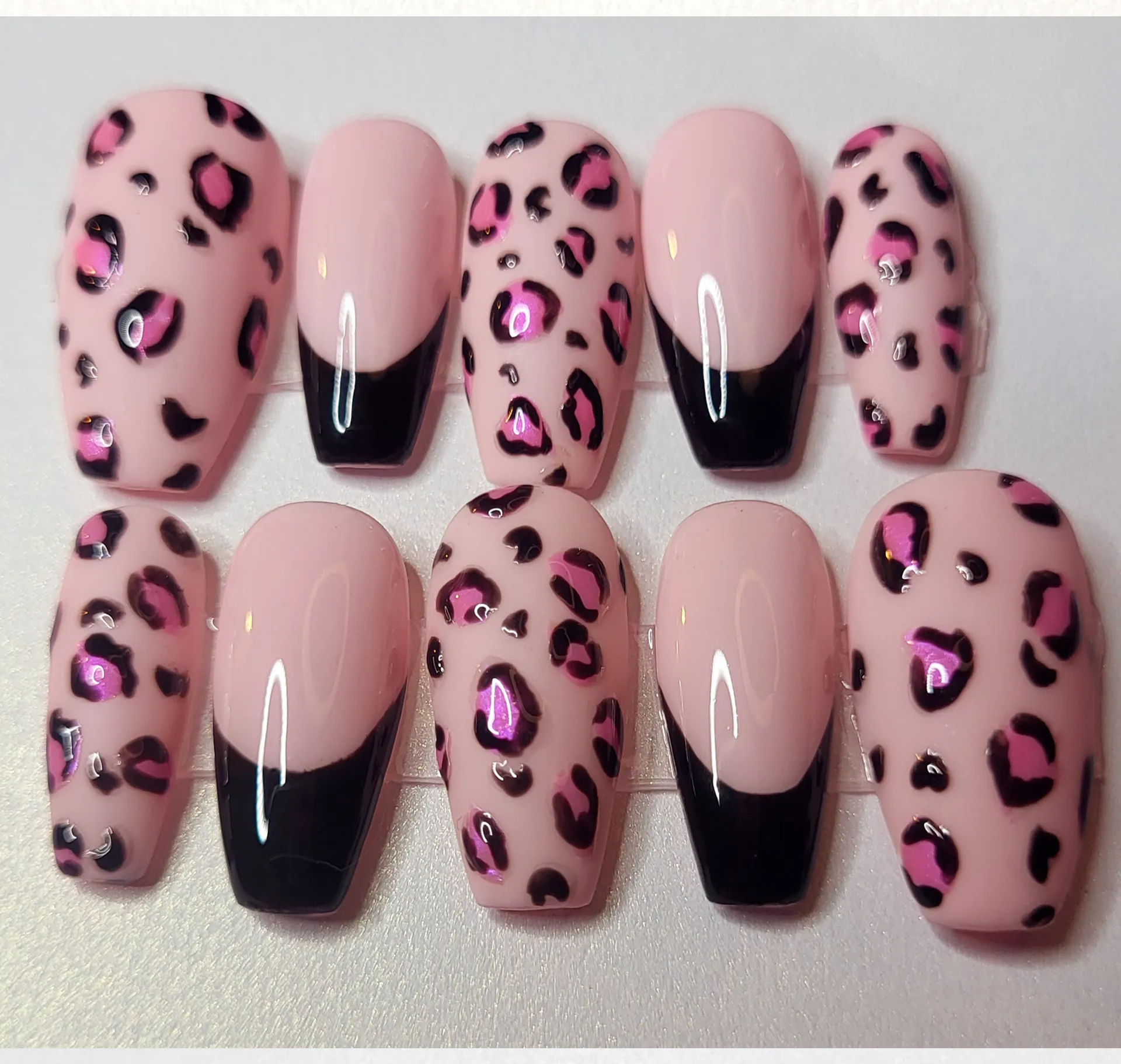 Colorful nail art design