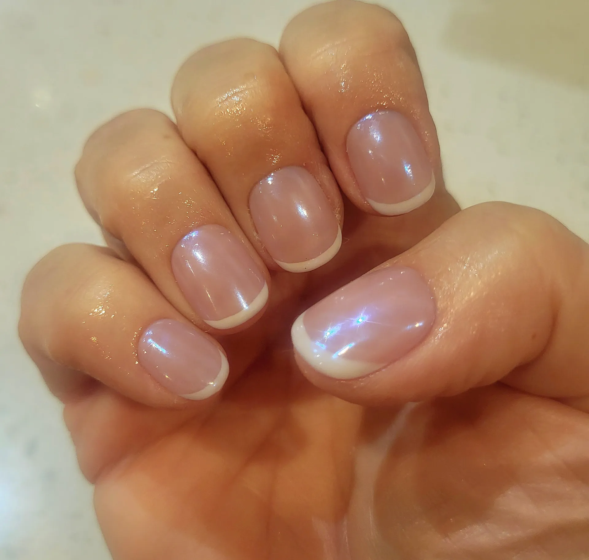 Minimalist nail design