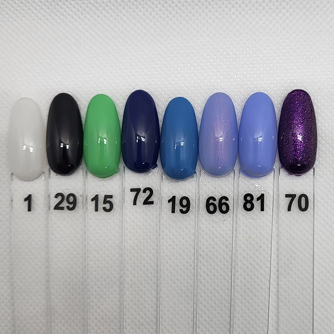 Nail color palette 2
