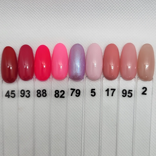 Nail color palette 1